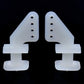 Hobbypark Nylon Micro Control Horns 20X11Mm 4 Holes For Rc Airplane Remote Control Foam Electric Park Flyers Parts (Set Of 10)
