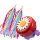 Kortes 1 Pack Kids Bike Bell And 2 Pack Kids Bike Streamers For Children'S Bike Accessories (Pink, Red,& Blue) (Red & Purple)