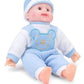 HK TOYS Happy Baby Laughing Musical and Doll, Touch sensors with Sound boy (Multicolor) (Dolls)