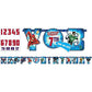 Justice League Jumbo Add-An-Age Happy Birthday Letter Banner