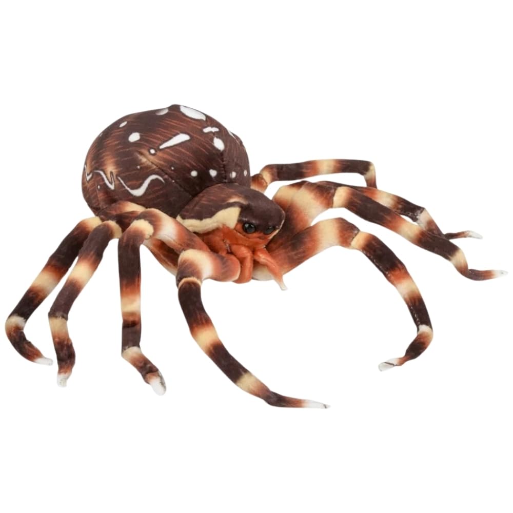 Rhode Island Novelty Usnyabni Itecfreely Adventure Planet Plush - Spiders (Set Of 2 Different - Blue & Brown) (8 Inch)
