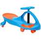 JOYBAY Premium LED-Wheel Swing Car Ride on Toy, Great for Both Indoor&Outdoor Play (School Blue)