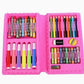 Nuveler Kids Art Set Children Drawing Set 42 Pieces Water Color Pen Crayon Oil Pastel Painting Drawing Tool Art Stationery Set, 