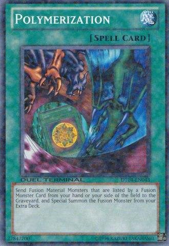 Yu-Gi-Oh! - Polymerization (Dt04-En043) - Duel Terminal 4-1St Edition - Common
