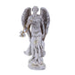 Pacific Giftware 4.75'' Tall White Saint Raphael Healer And Guide For The Special Pilgrim Archangel Collectible Figurine
