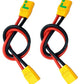 Jiechun Xt90-S Anti-Spark Female To Xt90 Male Plug Extension Wire Cable Lead Silicone Wire 10Awg For Rc Lipo Battery Fpv Drone L