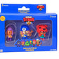 BRAWL STARS Brawl Figure 3-Pack, Model BRW2021, Plastic, Various Colours