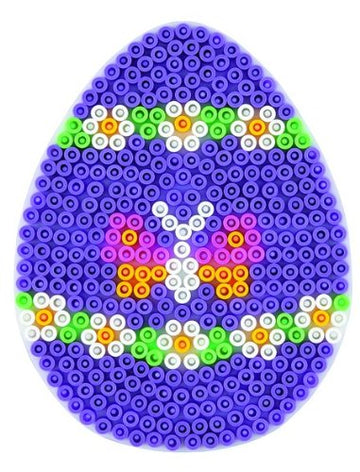 Hama Beads 10.260 Hama Egg Shaped Pegboard, Multicolour