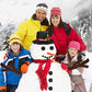 Colovis 16Pcs Snowman Decorating Kit, Snowman Making Kit Snow Toys for Winter Outdoor Party Christmas Holiday Decoration(2 Pack)