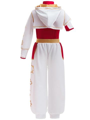 Xefenki Girls Nova Zombies 4 Costume Halloween Cosplay Outfits Includes Hooded Sweatshirt T-shirt and Pants 7-8Y 130