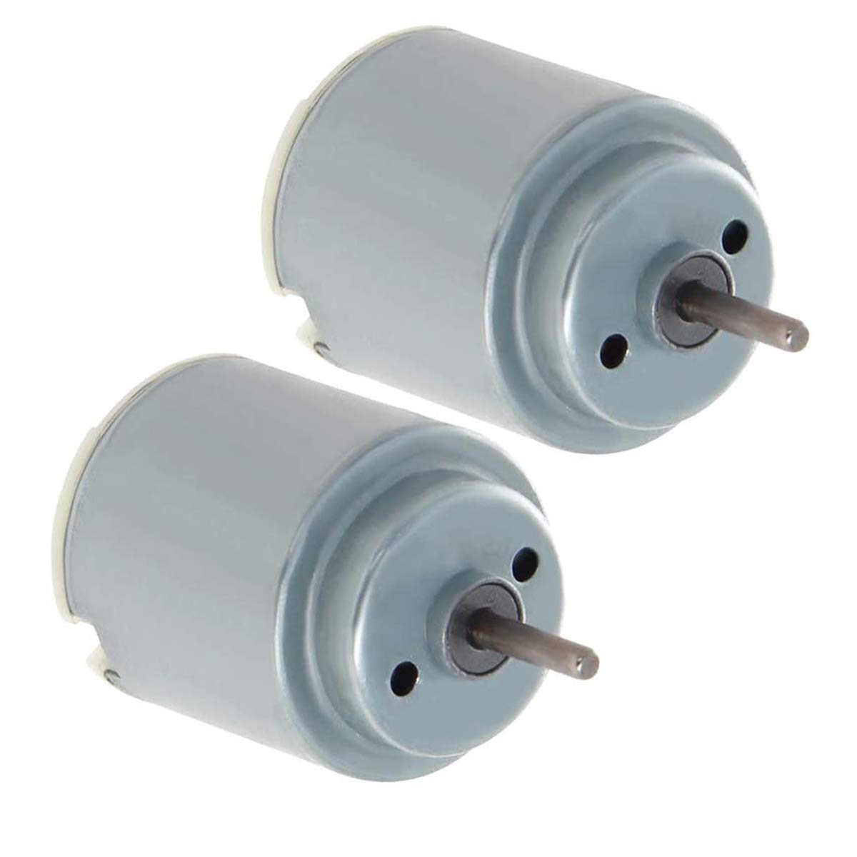 1.5-6V 5000-20000RPM DC Micro Motor 260 Mini Motor Electric Motor Round Shaft for RC Boat Airplane Toys Model DIY Hobby - (2 PCS