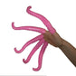 Novelty Giant Www.Noveltygiant.Com 5 Silicone Finger Tentacle Puppets Pink