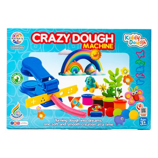 Crazy Dough With Machine Playset
