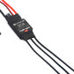 Flycolor 30A ESC 2-4S Electric Speed Controller 5v 2A BEC with XT60 & 3.5mm Bullet Plugs for RC Drone Airplane Brushless Motors