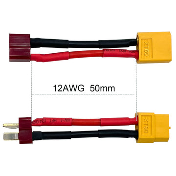 6Pcs T Plug to XT60 Male Female Plug Connector Adapter for RC Car Boat Drone LiPo NiMH Battery ESC Connector Adapters