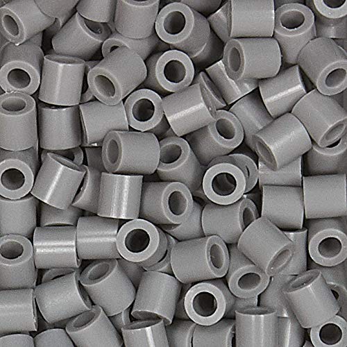 Perler 10985 Beads Fuse Beads for Crafts, 1000pcs, Gray