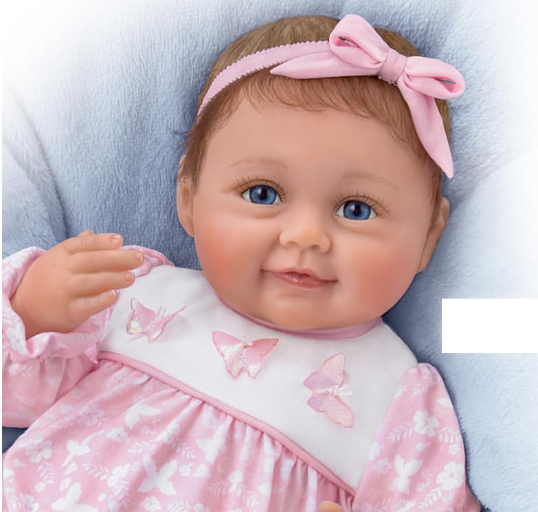 The Ashton-Drake Galleries Hold Me Hailey Interactive Baby Doll By Ping Lau, So Truly Real Lifelike Doll With Realtouch Vinyl Sk