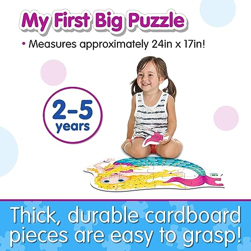 The Learning Journey - My First Big Floor Puzzle - Mermaid - Mermaid Puzzle for Kids - Toddler Games & Gifts for Boys & Girls Ag