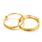 Ethlyn 2Pcs/Lot 18K Gold Plated Stars Kids Lucky Bangles &Bracelets Birthday Present For Boys And Girls
