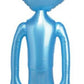 2  Blue Inflatable Martian Alien Prop Toy Decoration by Rhode Island Novelty