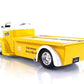 M&Ms 1:24 1947 Ford Coe Flatbed Die-Cast Car & 2.75 Yellow Figure Toys For Kids And Adults