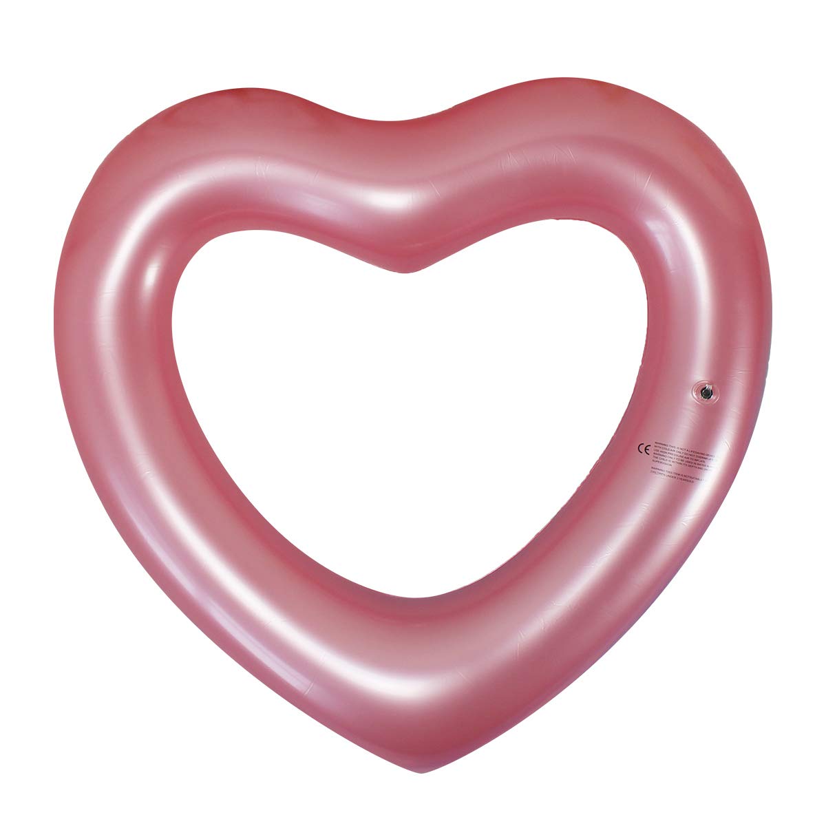 mature-themed Heart Float mature-themeds Heart Pool Floats  Water Fun Beach Party Toys for Aults Birthday Scene Layout Props.(47 in Rose Gold)