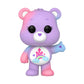 Funko Pop! Care Bears 40th Anniversary Care-A-Lot Bear - Translucent Glitter Chase, Standard Size, Multicolor, Model 61557