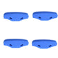 4Pcs Rc Urethane Front Bumper For Tamiya Tt-01/Tt-02/Tgs 53683 Op683 51007 Bumper Upgrade Parts(Blue