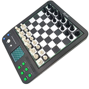 iCore Electronic Chess Set - Smart Game Board for Beginners, Deep Blue, Model ICORE, Durable ABS Material
