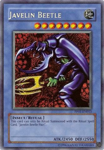 Yu-Gi-Oh! - Javelin Beetle (Pp01-En013) - Premium Pack 1 - Unlimited Edition - Secret Rare