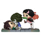 Funko Demon Slayer: Kimetsu No Yaiba Pop Moment Tanjiro & Nezuko Vs. Temple Demon Vinyl Figure Exclusive, Multicolor