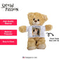 Spreadpassion Personalized Teddy Bear, Custom Teddy Bear, Stuffed Animal With Customized Text+Image, Custom Names Personalized G