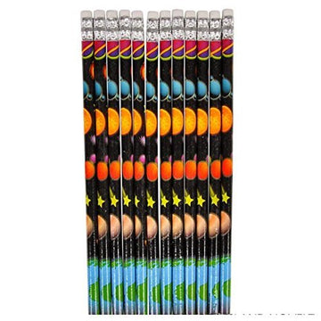 Rhode Island Novelty 7.5 Space Pencil (48 Pack)