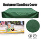 Maius Sandbox Cover, Square Protective Cover For Sand And Toys Away From Dust And Rain, Sandbox Canopy With Drawstring, Sandpit