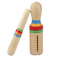 Guiro, Crow Sounder, LightWeight Safe And Durable Easy To Carry For Christmas Gifts Beginner Play Children