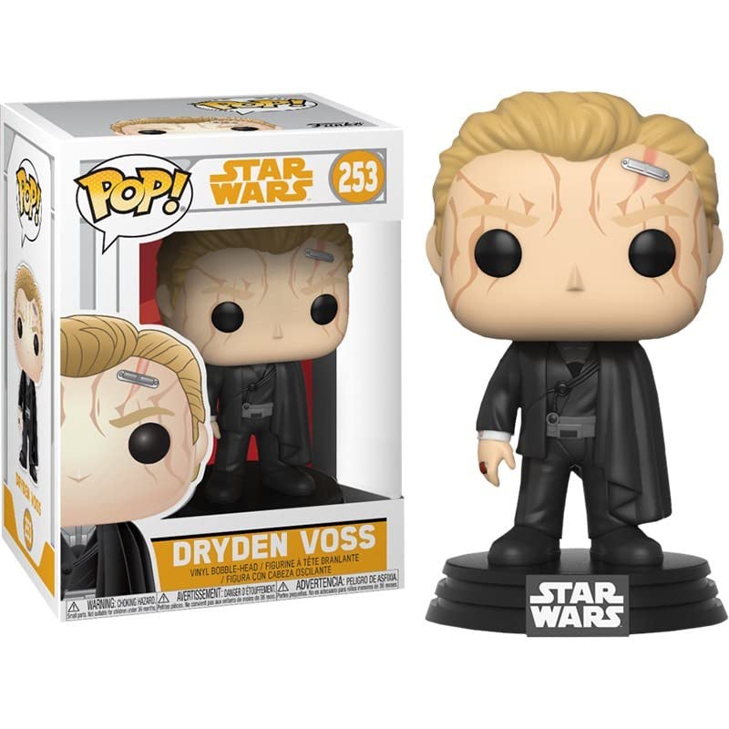 Funko Pop Star Wars: Dryden Vos From Solo: A Star Wars Story - Fye Exclusive (Misspelled Box Collectible Variant)