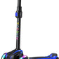 Tonbux Kids Scooter For Age 3-12, Toddler Scooter With 4 Adjustable Heights, Light Up 3-Wheels Scooter, Shock Absorption Design, Lean To Steer, Balance Training Scooter For Kids - Blue