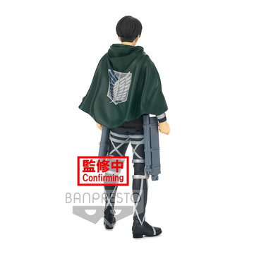 Banpresto - Attack On Titan - The Final Season Levi Figure 6 Inch