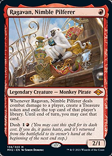 Magic: The Gathering - Ragavan, Nimble Pilferer (138) - Modern Horizons 2