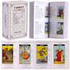 Erbacan Beginner Tarot Cards Deck-Tarot Cards With Meanings On Them-Tarot Deck With Guidebook(Free Soft Velvet Pouch Bag)