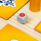 Indie Boards and Cards Doodle Dash Game - Standard Size, Yellow Cardboard, Model DDSH1IBC