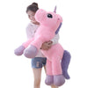 Webby Big Size Funny Unicorn Stuffed Animal Plush Toy, 100Cm, Pink
