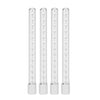 T best RC Car Shell Column, 4Pcs Aluminum Alloy RC Car Body Shell Post Holder RC Spare Parts for 1/10 122037(Silver) Rc Body Pos