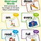 Coogam Sight Words Educational Flashcards - 220 Dolch Sightwords Game With Pictures & Sentences,Literacy Learning Reading Cards Toy For Kindergarten,Home School Kids 3 4 5 Years Old