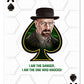 Albino Dragon Green Playing Cards, Model AD-205, Small Size, Paper with Plastic Coating