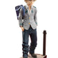 Bell Fine My Hero Academia: Konekore: Katsuki Bakugo (Uniform Version) 1:8 Scale Pvc Figure, Multicolor
