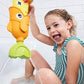 Yookidoo Toddler Baby Bath Magnetic Fishing Game Toy With Water Effects (Ages 2+) Includes 3 Moving Fish, Worm & Fishing Pole (4Pc) Floating Fish Playset For Bath Time Or Pool (Mold Free)
