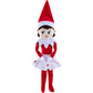 The Elf on the Shelf Girl Plushee Pal - 17" Plush Doll, Red & White, Model PPGIRL