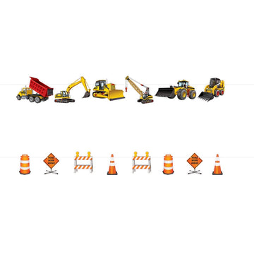 Construction String Banner- 1 Pc.