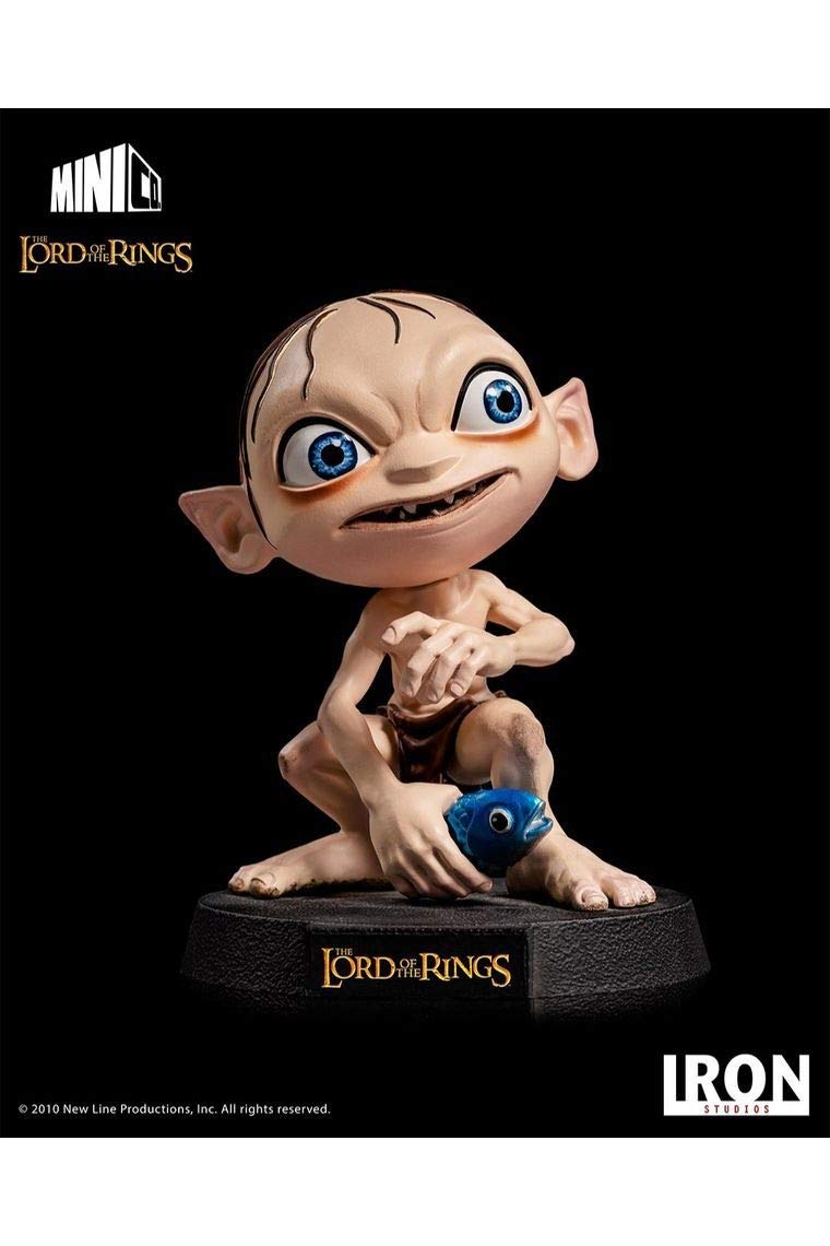 Iron Studios Gollum Vinyl Statue - Lord of The Rings, Model WBLOR29020-MC, Color T1